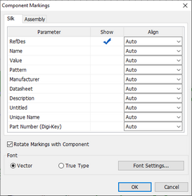 1 Component Markings