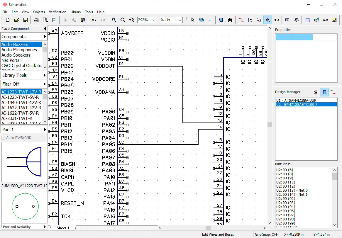 2 Nets for Dif Pair