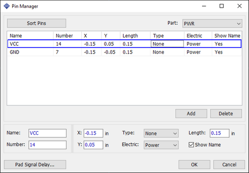 4 pin manager pwr