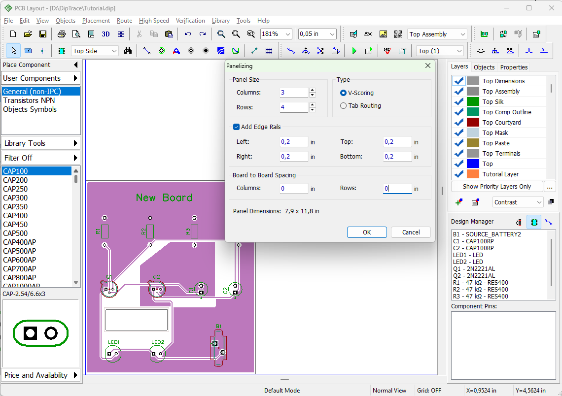 DesPCB_Panelizing