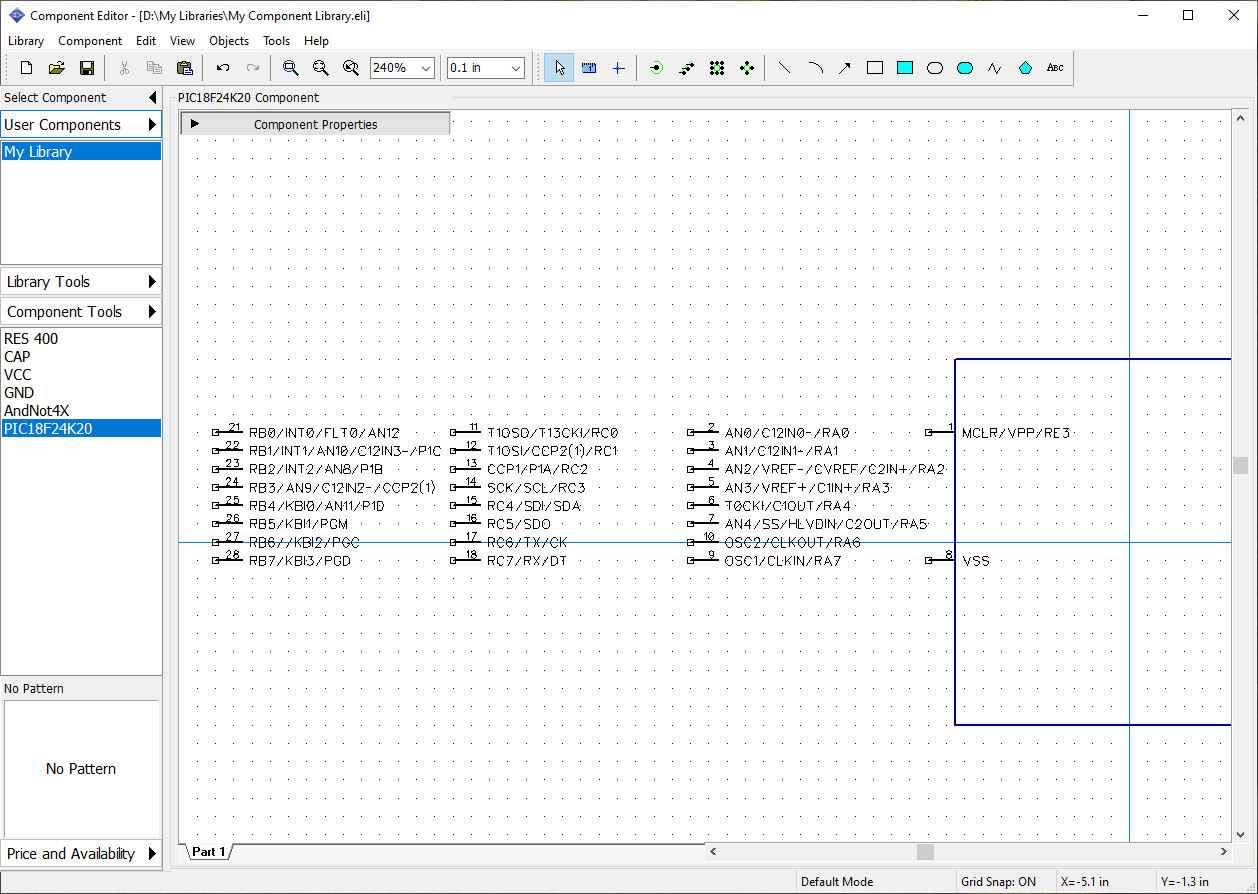 p151_2 Pins grouped by buses